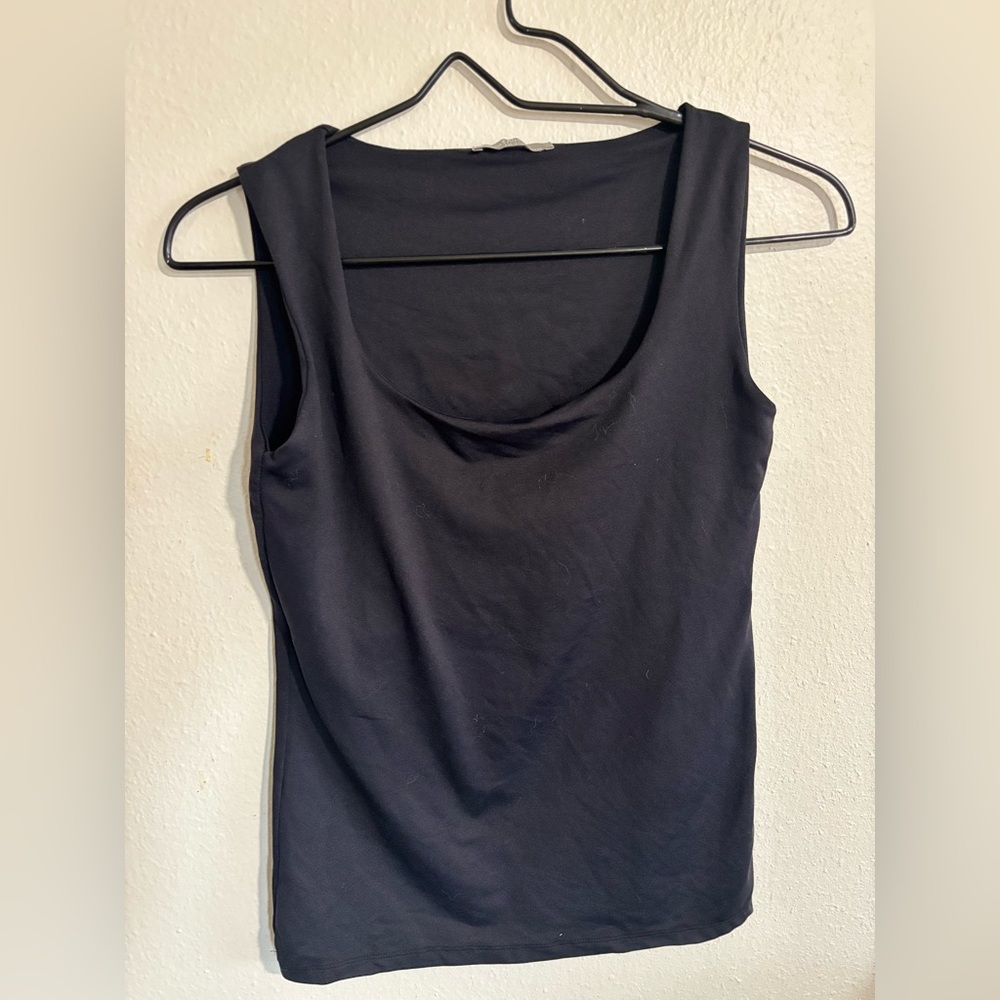 Black Sleeveless Top